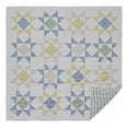 thumbnail image 2 of VHC Brands Jolie, Farmhouse Quilt Reversible, Patchwork, Queen, Blue & Green, 90x90, 2 of 4