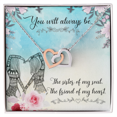 thumbnail image 1 of To My Sister You Will Always Be Inseparable Necklace, 1 of 7