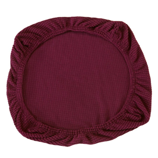 Funda protectora para asiento de silla giratoria de oficina, para banquete de boda o comedor 38-50cm