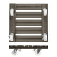 thumbnail image 5 of Wagner 15.4" Taupe Square WPC Plant Caddy, 5 of 6