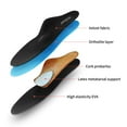 PCSsole High Arch Support Orthotics Sole Insole, Inserts for Moderate