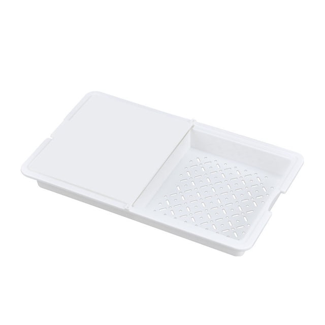 Fruit Basket for Kitchen Space Saving Three In One Multifunctional Cutting Board, Fruit and Vegetable Container Basket, Vegetable Cleaning and Drainage Storage Basket Kitchen Storage Containers