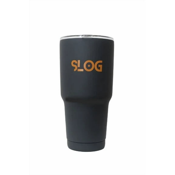 Slog Tumbler With Lid, Stainless Steel - 30Oz, Keep Hot & Cold, Coffee Mug