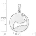 thumbnail image 3 of Sterling Silver Polished Cape Cod Cut-Out Pendant(Length 24.78) - Jbsp, 3 of 5