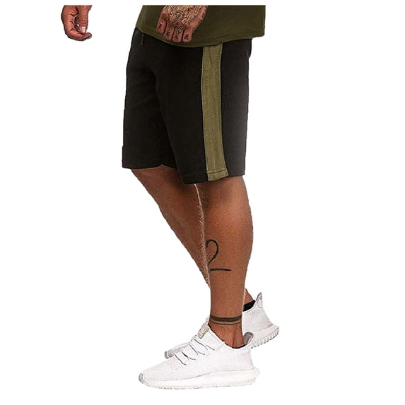 KaLI_store Basketball Shorts Men's Quick Dry Lightweight Stretch Cargo Hiking Shorts Green,L