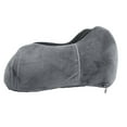 Protégé Ergonomic Memory Foam Pillow Travel Set, Gray, One Size, 12