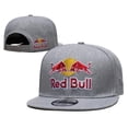 thumbnail image 1 of Gorra Red Bull Flat Brim Racing Cap Deportes al Aire Libre para Hombres y Mujeres Negro, 1 of 1