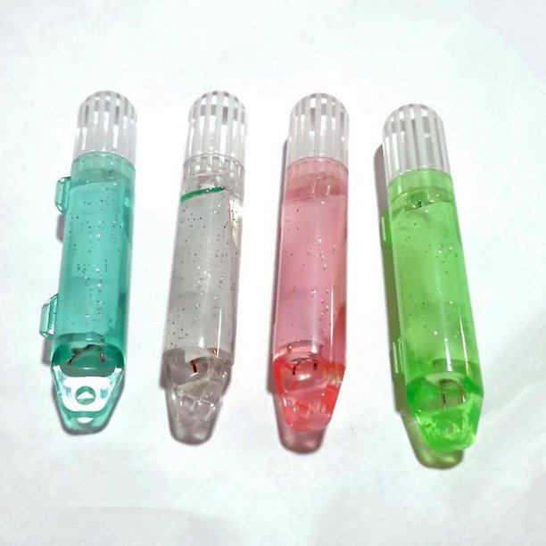 A Lámpara para atraer peces, canal LED con botón secundario, batería, lámpara para atraer peces, canal emisor de luz electrónico LED, cebo secundario, lámpara para recoger peces b