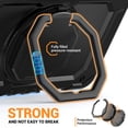 thumbnail image 6 of for Samsung Galaxy Tab S11 Case 11 inch, 360 Rotating Shockproof Cover with Stand, Handle, Shoulder Strap (SM-X730/X736B), Black, 6 of 7