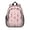 Princess and Star, variant on Princess and Dress Pink Pattern Backpack for School, Cute School Bag with Adjustable Shoulder Straps and Padded Back, 15"x11.42"x5.5"