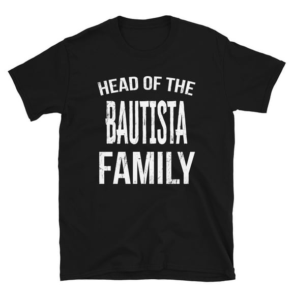 Head Of The Bautista Family Reunion (Black, S)
