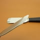 thumbnail image 4 of Cortador de cuero portátil para adelgazar, cortador multifuncional de acero cromado con mango de madera, 4 of 7