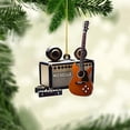thumbnail image 3 of Personalized Guitar Ornament, Electric Guitar Ornament, Guitar Christmas Ornaments 2025, Acoustic Guitar Christmas Ornament, Guitar Christmas Ornaments Guitarist Gift Musical Instruments Xmas (G4), 3 of 8