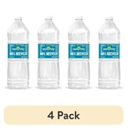 (4 pack) Zephyrhills Florida Spring Water, 1 Liter, Single Plastic Bottle