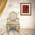 thumbnail image 3 of Wiley, Marta 15x18 Gold Ornate Wood Framed with Double Matting Museum Art Print Titled - Pole Dancer II, 3 of 4
