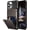 Gun Metal, variant on Case for iPhone 13 Pro Case Wallet 4-Card Holder ID Slot Flip Door Hidden Pocket Anti-Scratch Dual Layer Hybrid TPU Bumper Armor Protective Hard Shell Back Cover for iPhone 13 Pro Gun Metal