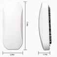thumbnail image 4 of (2 PCS) Reusable Handheld Crumb Sweeper, Nutshell Soft Bristles Debris Collector for Table, Mat, Bed Sheets, Sofas, Clothes Cleaning Brush, 4 of 5