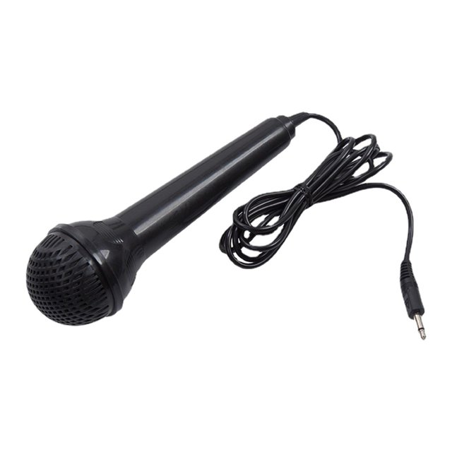 Matsuzay Microphone 3.5mm Jack Handheld Mic for Smartphone Electronic Piano Cables de audio/vídeo