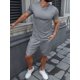 thumbnail image 5 of Hombres Playera Y Pantalones Cortos Con Estampado De Rayas, 5 of 8