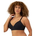 thumbnail image 2 of Maidenform Everyday Luxe Wireless T-Shirt Bra Black 36C Women's, 2 of 5