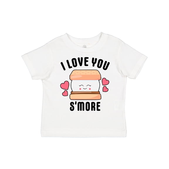 Inktastic I Love You Smore with Cute Food Valentine Girls Toddler T-Shirt