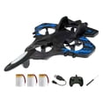 thumbnail image 2 of Avión de juguete con control remoto de espuma RC Fighter Jet Glider con giro de 360 ​​grados para Batería azul 3, 2 of 8