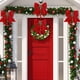 thumbnail image 5 of Arco de corona de 2 piezas, arco de Navidad grande, arco de árbol de Navidad en árbol de Galan, decoración del hogar del partido, 5 of 5