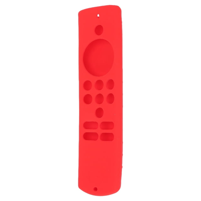 Housse de Protection pour Télécommande, Housse de Télécommande Lavable et Douce pour la Peau pour TV Rouge