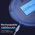 thumbnail image 4 of Lámpara de techo HURYEE magnética inalámbrica con mando a distancia recargable, 4 of 8