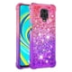 thumbnail image 2 of Funda para Xiaomi Redmi Note 9S/Redmi Note 9 PRO Transparente con Brillos Carcasa Protectora Antigolpes con Glitter Brillante, 2 of 5