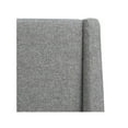 thumbnail image 4 of Magnussen Home Lindon Belgian Wheat And Coffee Bean King Grey Upholstered Island Bed, 4 of 7
