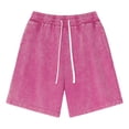thumbnail image 5 of Laipiong Women's Baggy Wide Leg Shorts Summer 2026 Casual Drawstring High Waisted Trousers with Pockets Comfy Stretchy Beach Vacation Outfits, 5 of 9