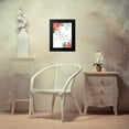 thumbnail image 4 of Wild Apple Portfolio 15x18 Black Modern Framed Museum Art Print Titled - Romantic Floral VI Sentiment, 4 of 5
