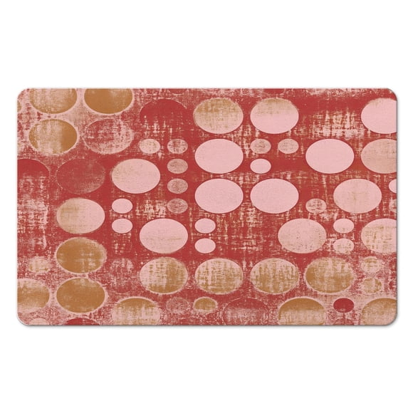 Comfort Meets Style Bohème - Tapis Boho Ultra-Fin et Doux - Tapis de Cuisine Antidérapant et Lavable pour Entrée, Tapis de Porte Intérieur Boho Géométrique Moderne pour Salle de Bain, Chambre, Bureau, 20x32 Pouces