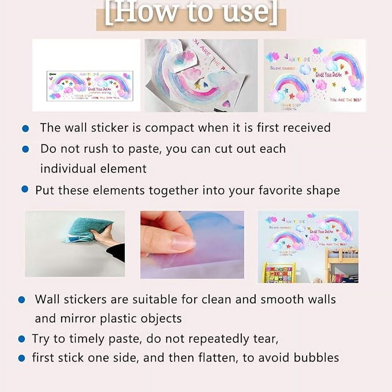 Watercolor flower stickers, plant decals, peony flower stickers, pink flower wall stickers, children's room stickers, bathroom waterproof decals, door, living room, TV wall decals Peel and Stick