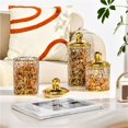 thumbnail image 3 of Bocal de Rangement avec Couvercle Hermétique Décoratif Transparent pour Biscuits Noix Pâtes Sucre, 3 of 6