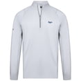 thumbnail image 2 of Men's Levelwear White Tampa Bay Rays Theory Insignia Quarter-Zip Pullover, 2 of 3