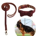 thumbnail image 5 of 3Pcs/Set Pet Collar Set - Plaid Print Vintage Style Bowknot Tie Dog Collar Leash Set for Outdoor Activities, 5 of 8