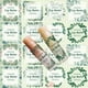 thumbnail image 5 of 80 pegatinas autoadhesivas para bálsamo labial, 8 estilos, con forma de hoja verde, para bálsamo labial casero, estilo vintage, cuadradas, para bricolaje., 5 of 9