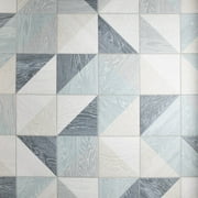 SomerTile FGF7TMBL Ona Melange Porcelain Floor and Wall Tile 65 x 65 Blue 20 Piece