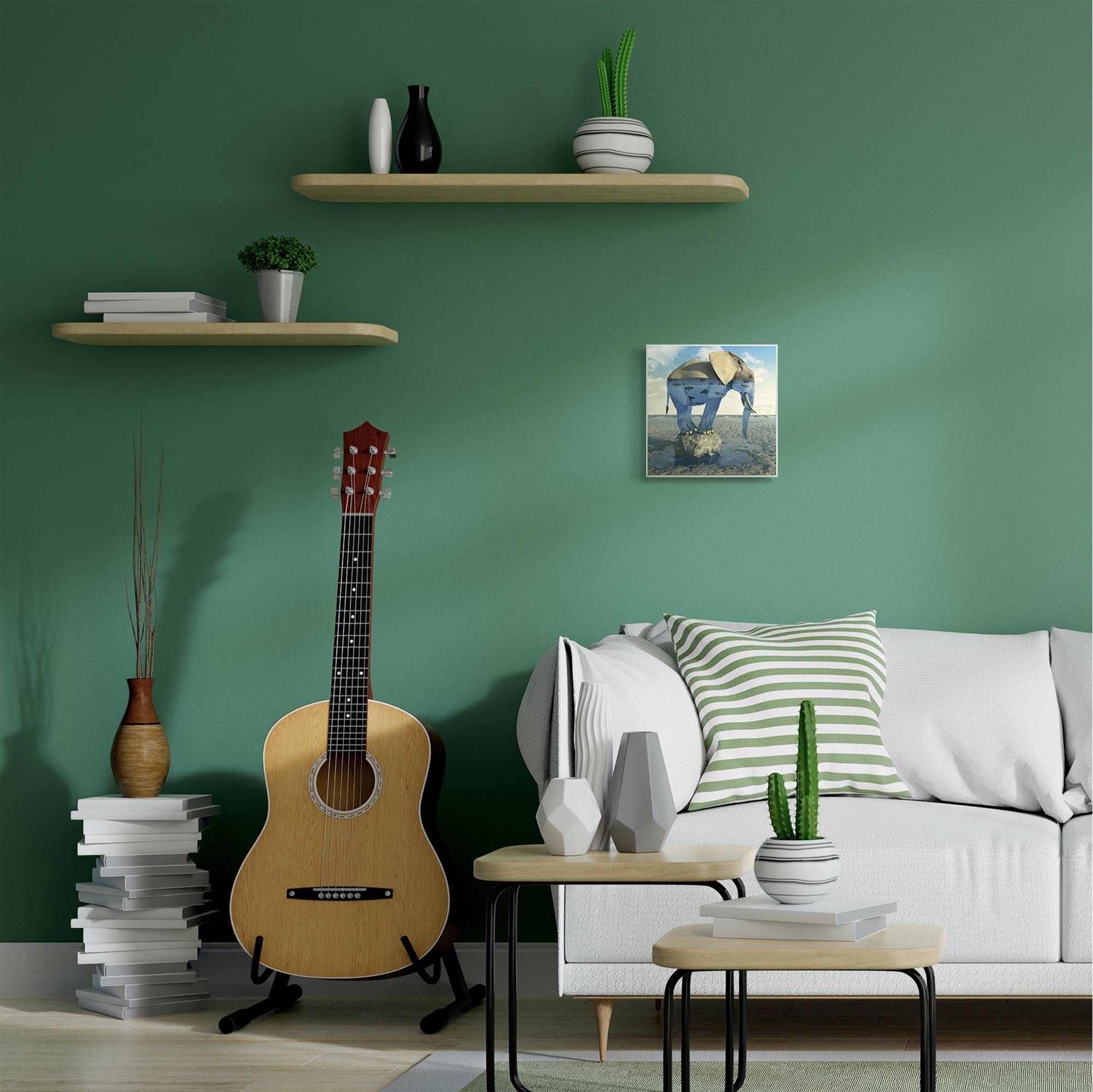 Stupell Home Décor Abstract Art Print, 12" x 12", Cynthia Decker