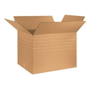 Box Partners Heavy-Duty Multi-Depth Boxes 32" x 24" x 24" Kraft 10/Bundle MDHD322424