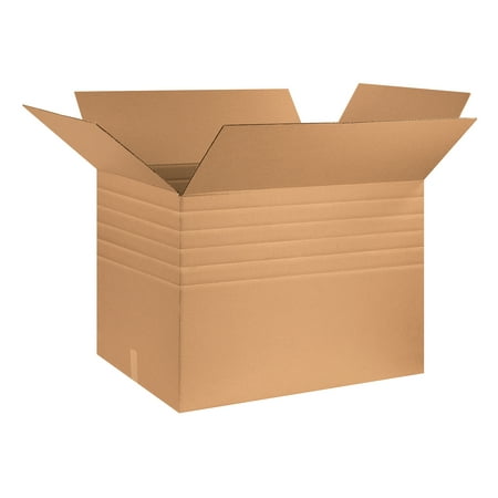 Box Partners Heavy-Duty Multi-Depth Boxes 32" x 24" x 24" Kraft 10/Bundle MDHD322424