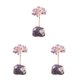 thumbnail image 2 of Matsuzay Árbol de piedras preciosas naturales Exquisita artesanía y amplia aplicación Decoración para el hogar Lucky Money Base amatista + Type1 NO1, 2 of 6