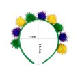 thumbnail image 4 of Ticikt Pom Pom Head Bopper-Yarn Spings Pom Headwear Party Headband for Adults and Kids, 4 of 4