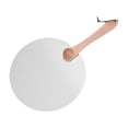 thumbnail image 4 of Pala para pizza redonda portátil para horno, accesorios de acero inoxidable para hornear pizza casera 12 pulgadas, 4 of 9