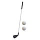 thumbnail image 2 of Palo de Golf con 2 pelotas de Golf, mango telescópico antideslizante, cuña de Golf para diestros, eje de Metal para regalo de Golf para padres e hijos Niños, 2 of 8