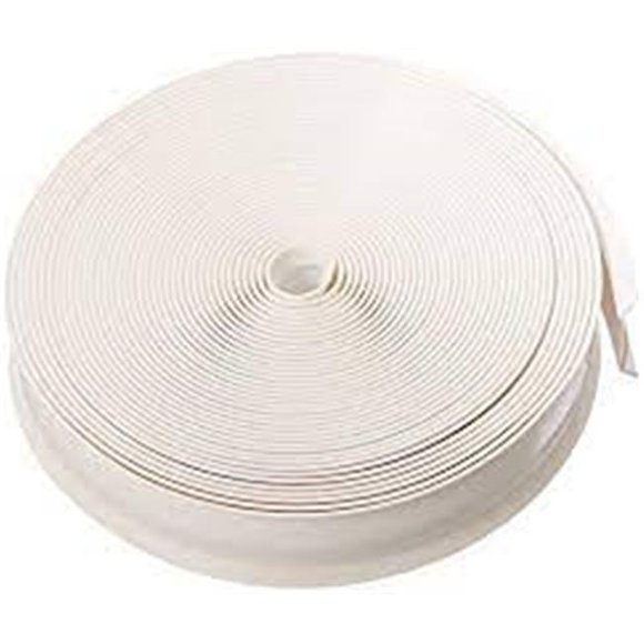 1 in. x 25 ft. Standard Insert Trim - White
