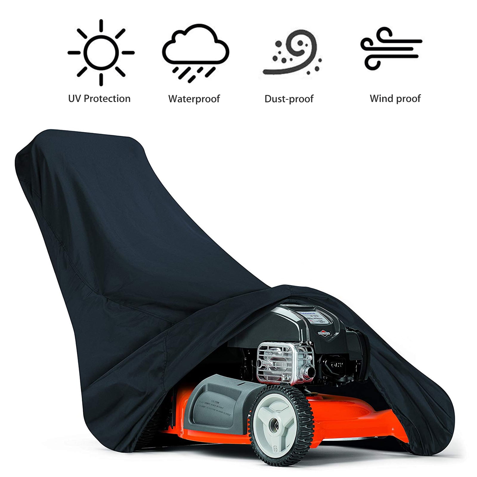 Lawn Mower Tractor Cover, Heavy Duty, Durable, UV Protection and Water