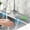 gray, variant on INCTUO 24'' Longer Faucet Mat for Kitchen Sink Splash Guard[7° Slope Fast Self-draining]Kitchen Sink Faucet Mat Splash Guard Kitchen Sink Area Water Splash Guard Behind Faucet Draining Mat(Black)